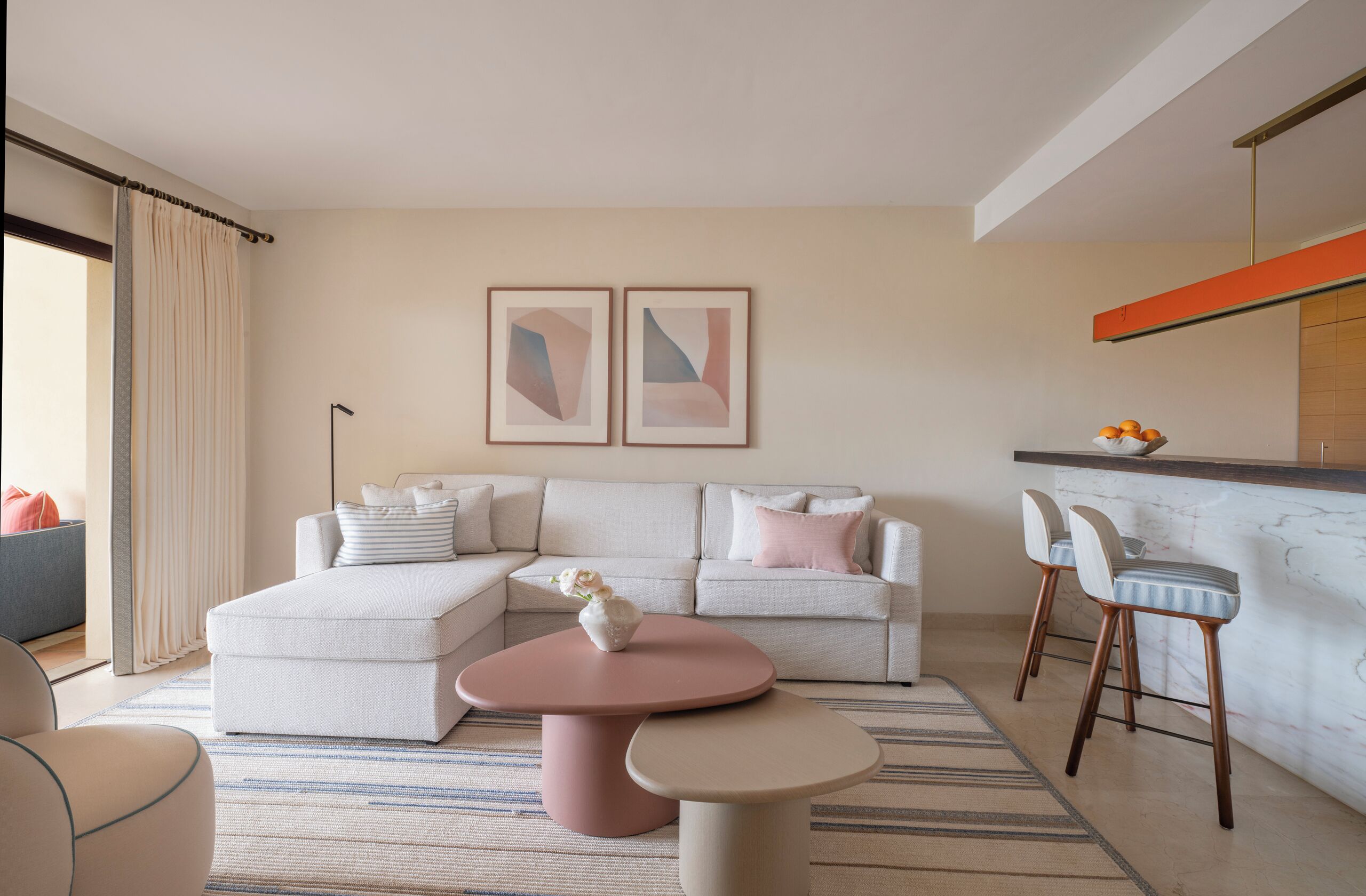 48-inch LCD TV with satellite channels, TV