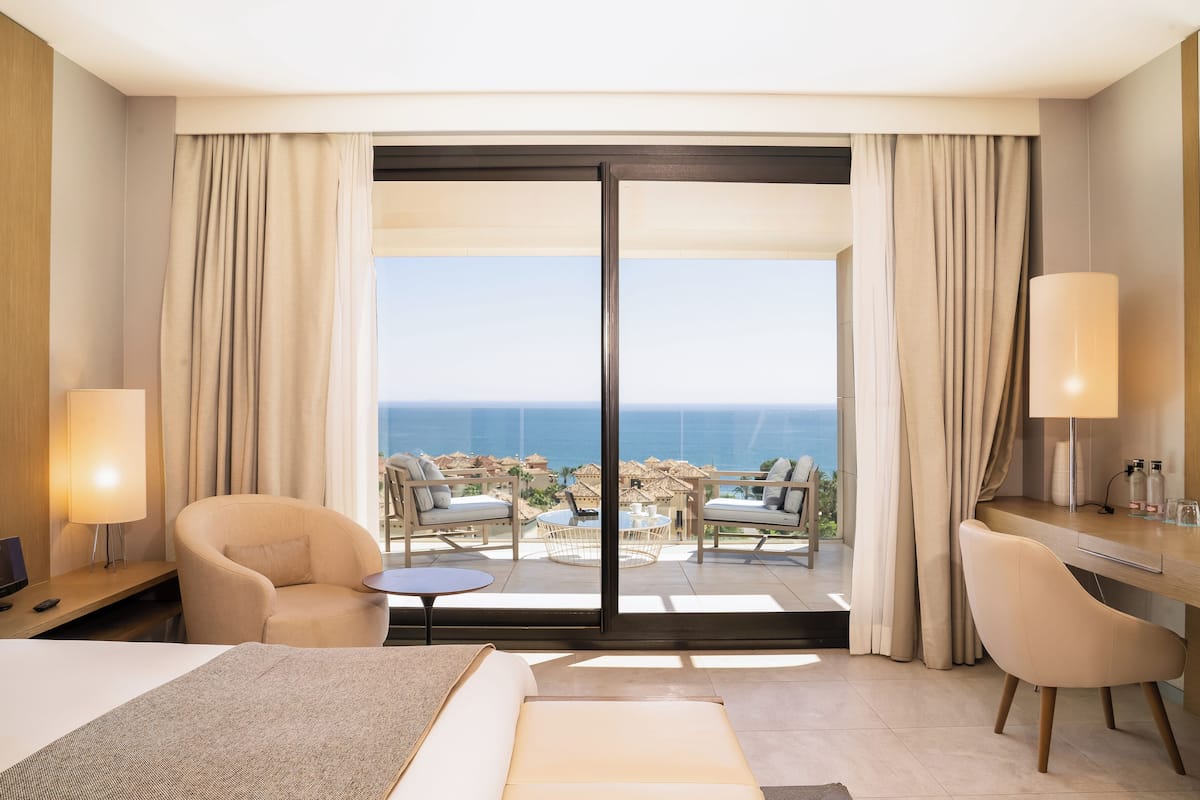 deluxe room, sea view | view from room