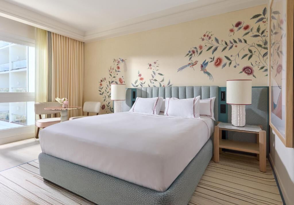 Draps en coton égyptien, literie de qualité supérieure, minibar