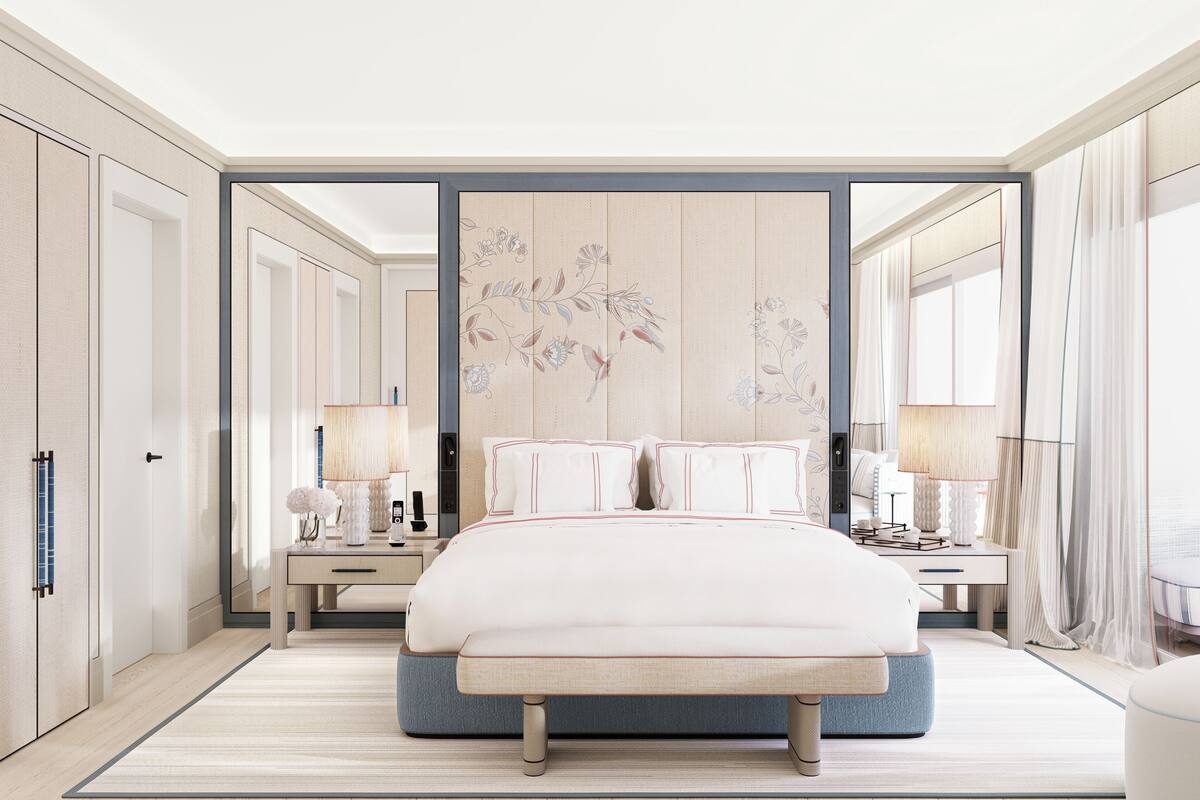 penthouse, sea view (suite) | 1 bedroom, egyptian cotton sheets, premium bedding, minibar