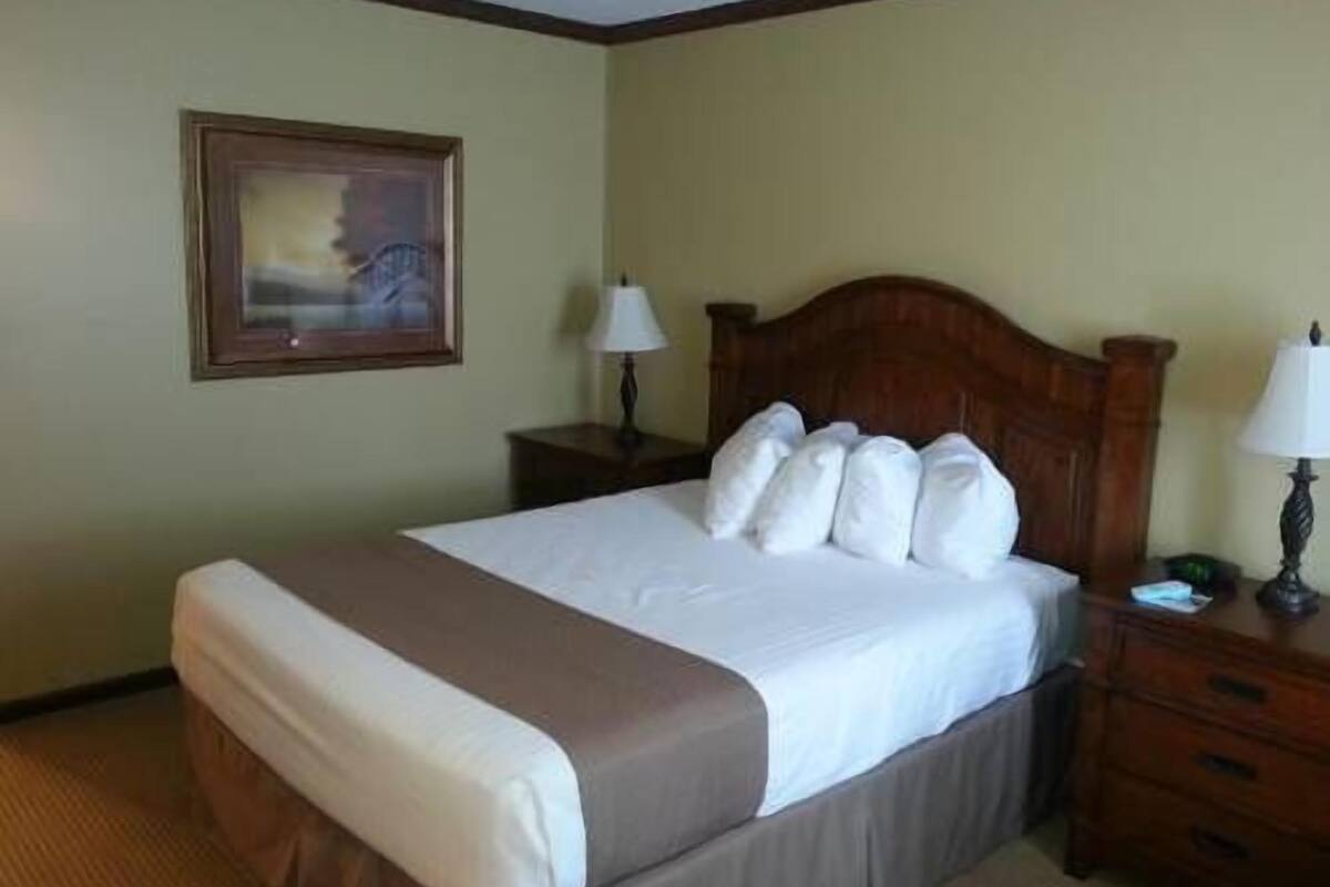 Room, 1 Queen Bed, Non Smoking | Desk, iron/ironing board, cribs (free), rollaway beds (surcharge)