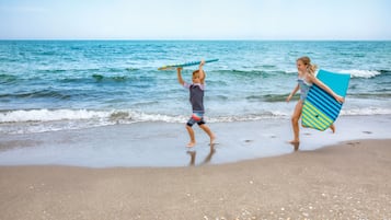 Enjoy surfing and beach activities in this coastal location.