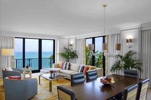 Royal Suite, Oceanfront (Royal Poinciana) | Living area