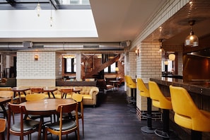 Breakfast, lunch and dinner served