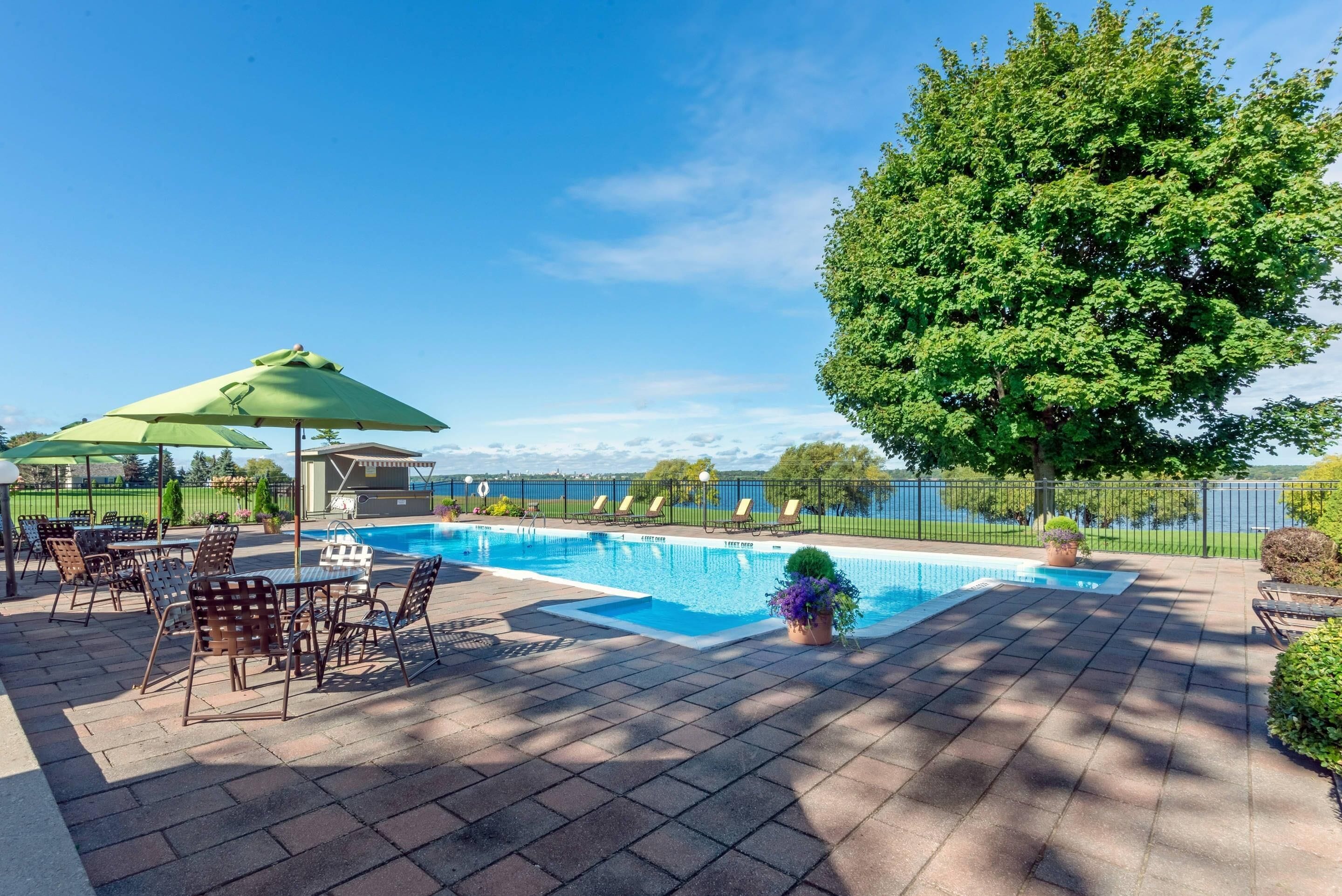 Seasonal outdoor pool