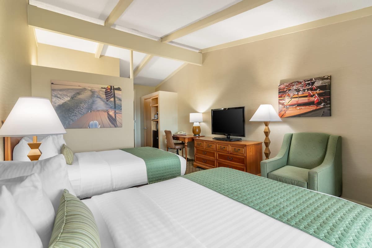 Skrivebord, arbejdsområde til bærbare computere, strygejern/strygebræt