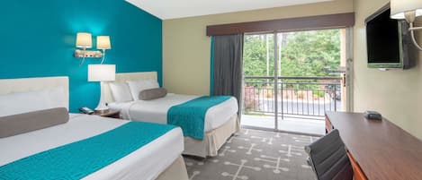 In-room safe, desk, iron/ironing board, free cribs/infant beds