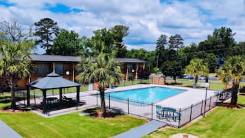 Seasonal outdoor pool