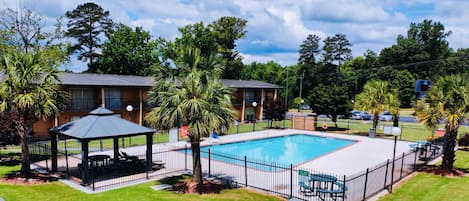 Seasonal outdoor pool