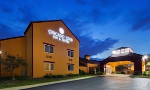 Front of property - evening/night
