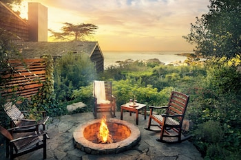 Fireplace at Hyatt Carmel Highlands
