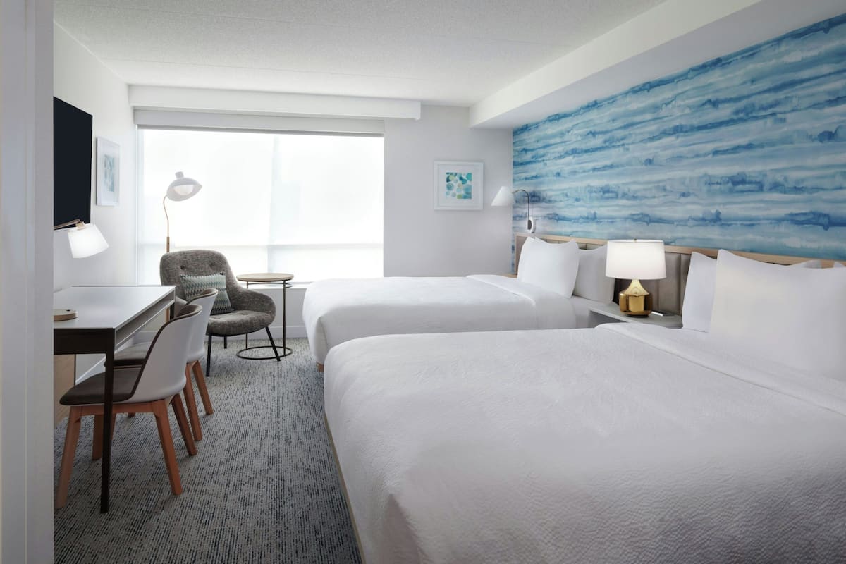 Studio, 2 Queen Beds, City View | Desk, iron/ironing board, free cots/infant beds, free WiFi
