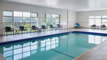 Una piscina techada