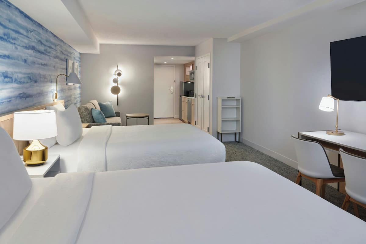 Studio, Multiple Beds, City View | Desk, iron/ironing board, free cots/infant beds, free WiFi