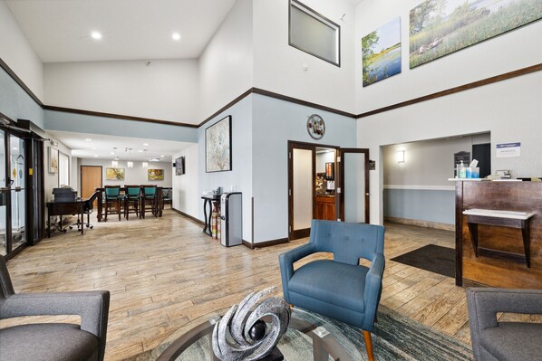 Sitzecke in der Lobby