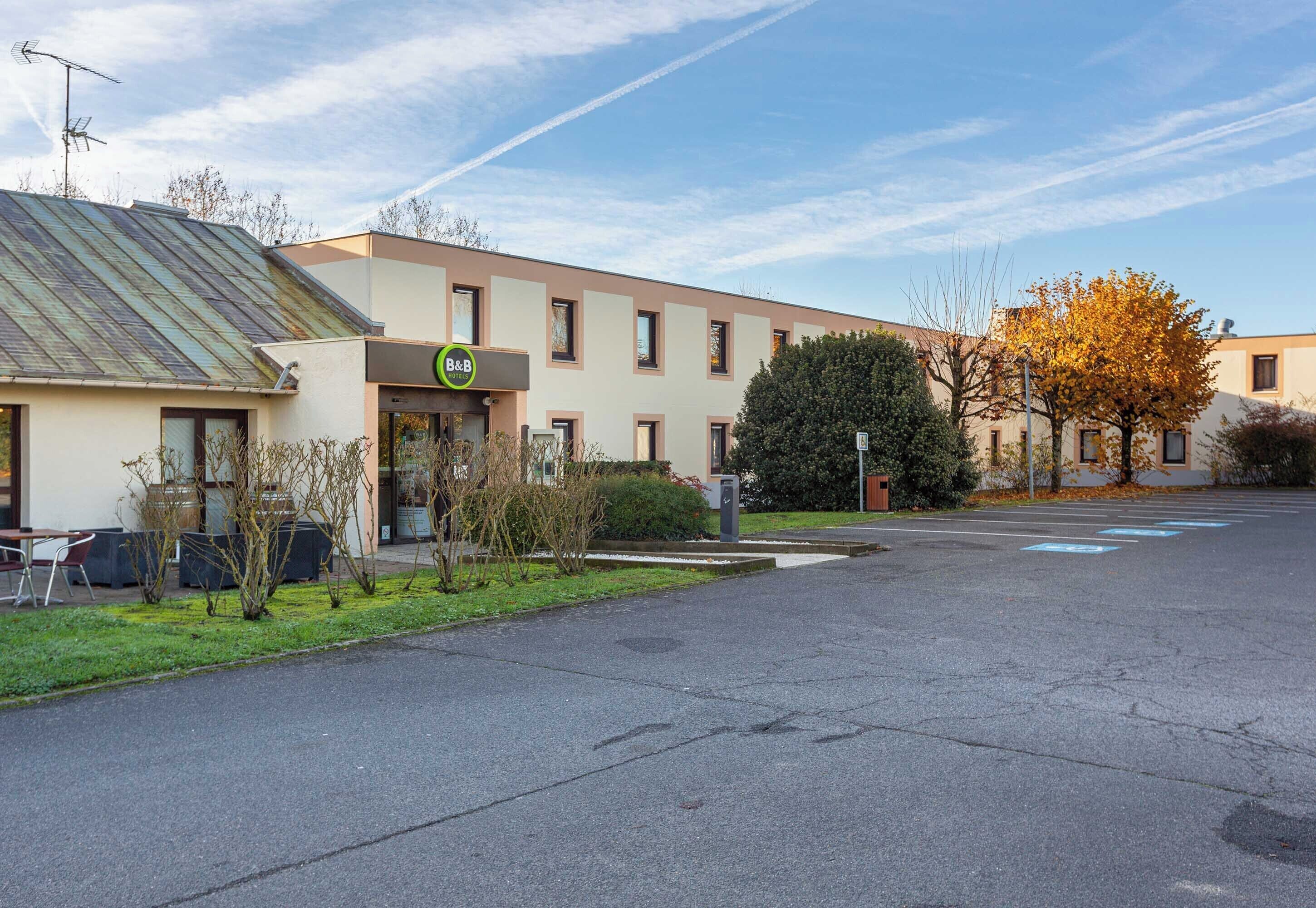 Voorkant van accommodatie