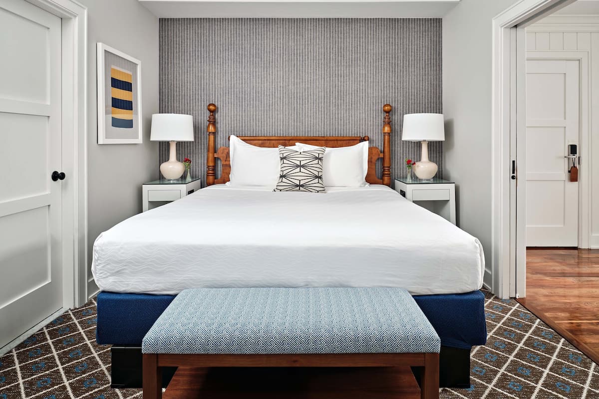 Captain's Cottage 1 Bedroom Suite | Frette Italian sheets, premium bedding, down comforters, pillowtop beds