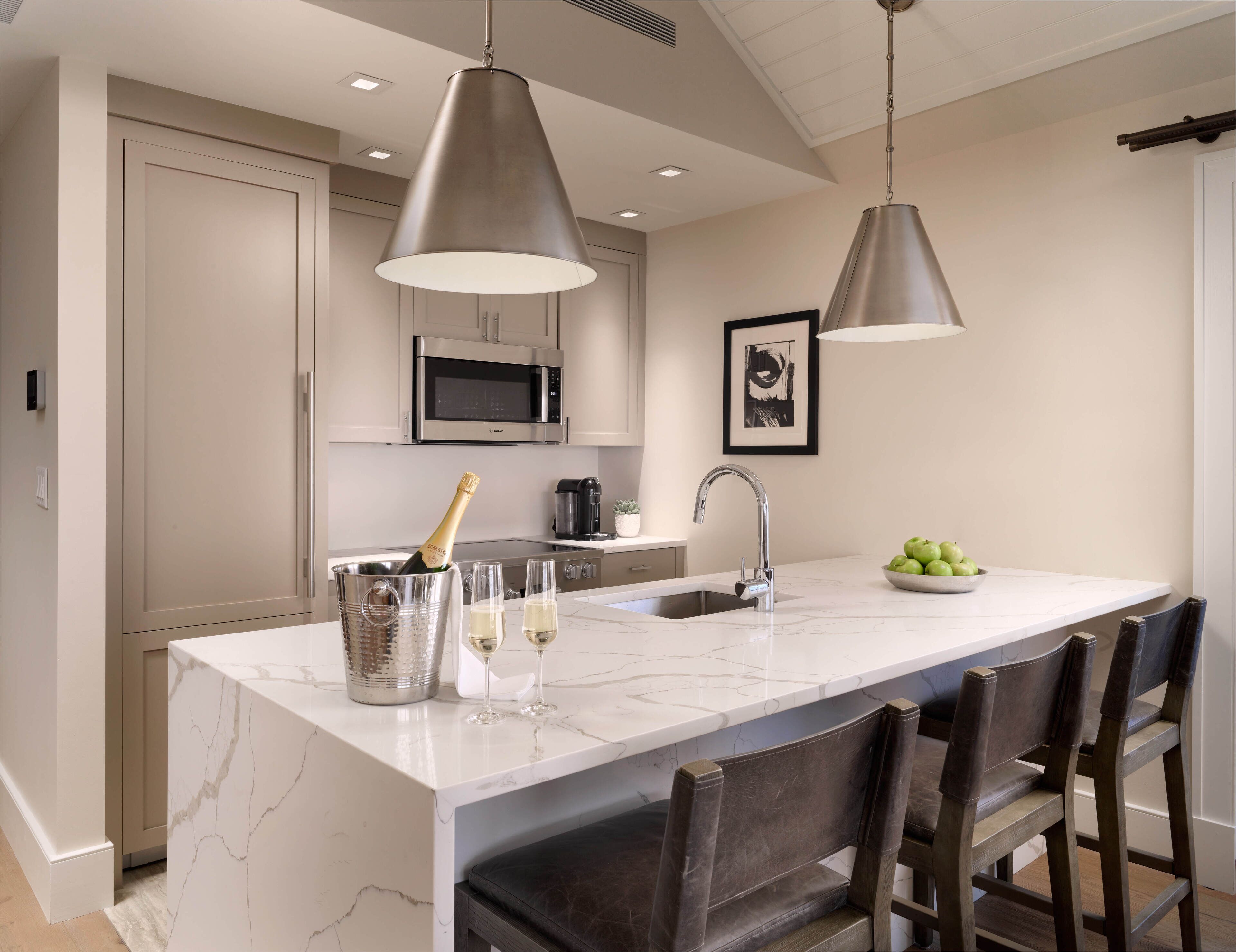 fridge, espresso maker