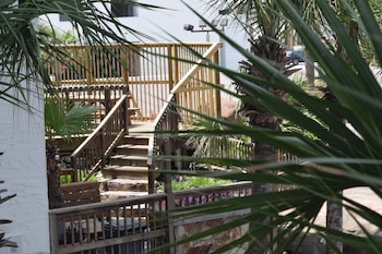 Fireplace at Days Inn by Wyndham Panama City Beach/Ocean Front