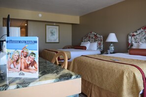 In-room safe, desk, iron/ironing board, free cots/infant beds - Days Inn by Wyndham Panama City Beach/Beachfront Resort  (Panama City Beach)