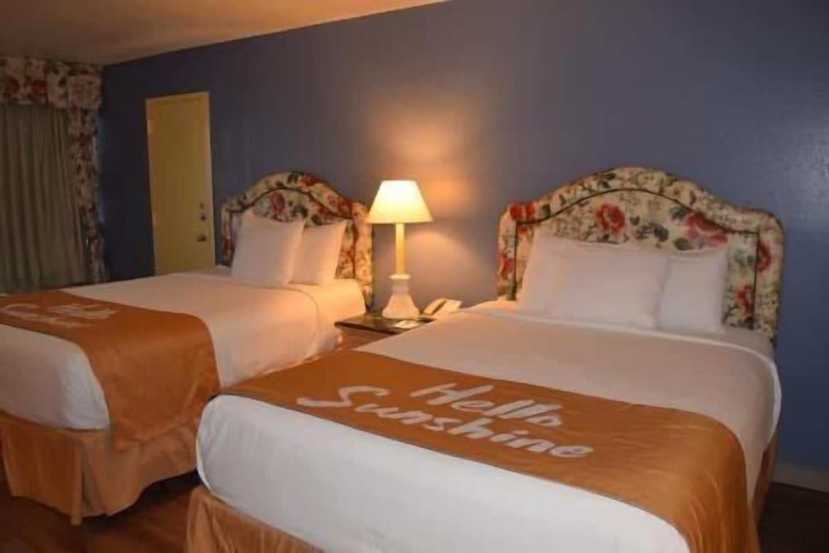 In-room safe, desk, iron/ironing board, free cribs/infant beds