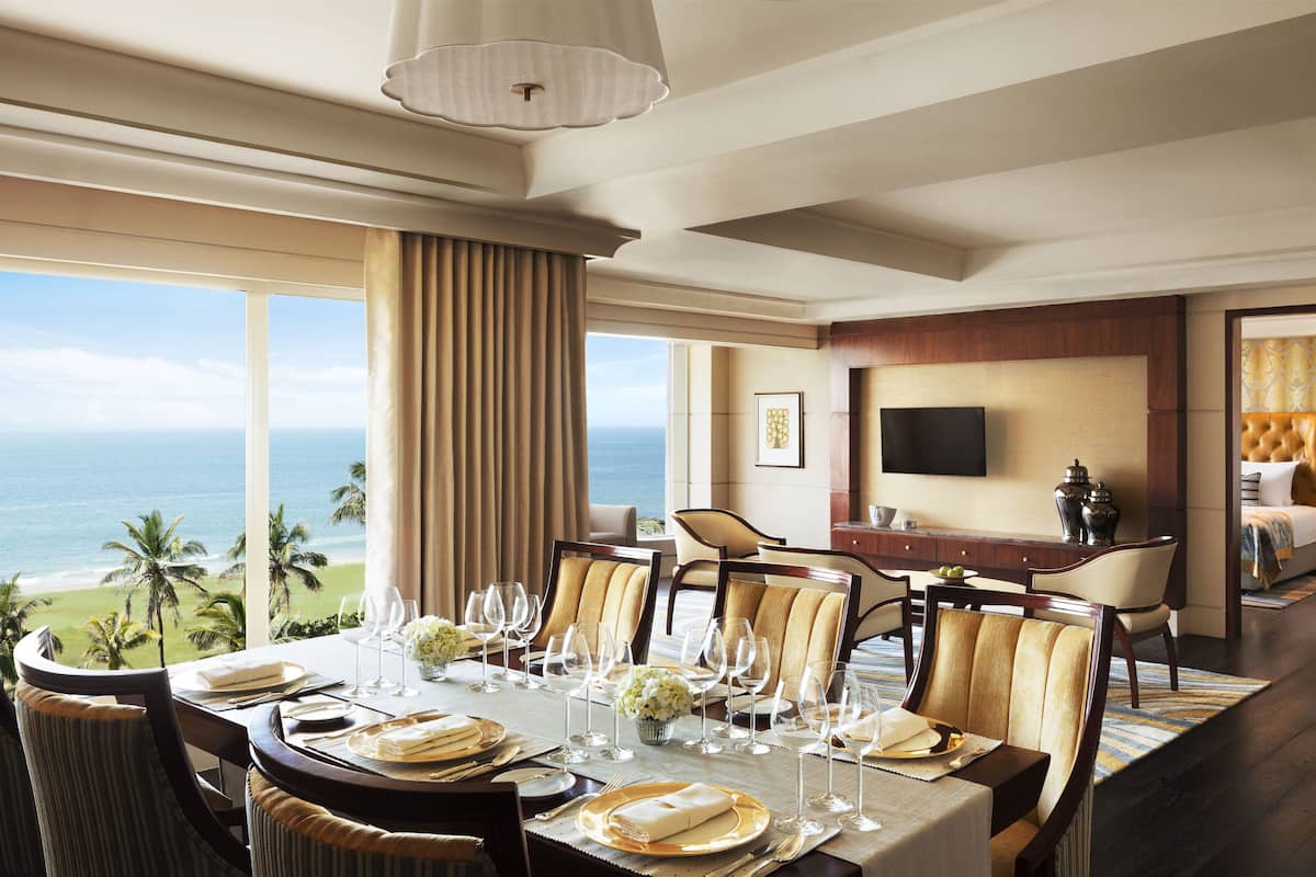 Grande Luxury, Grand Suite, 1 Bedroom, Ocean View | Minibar, in-room safe, desk, blackout curtains