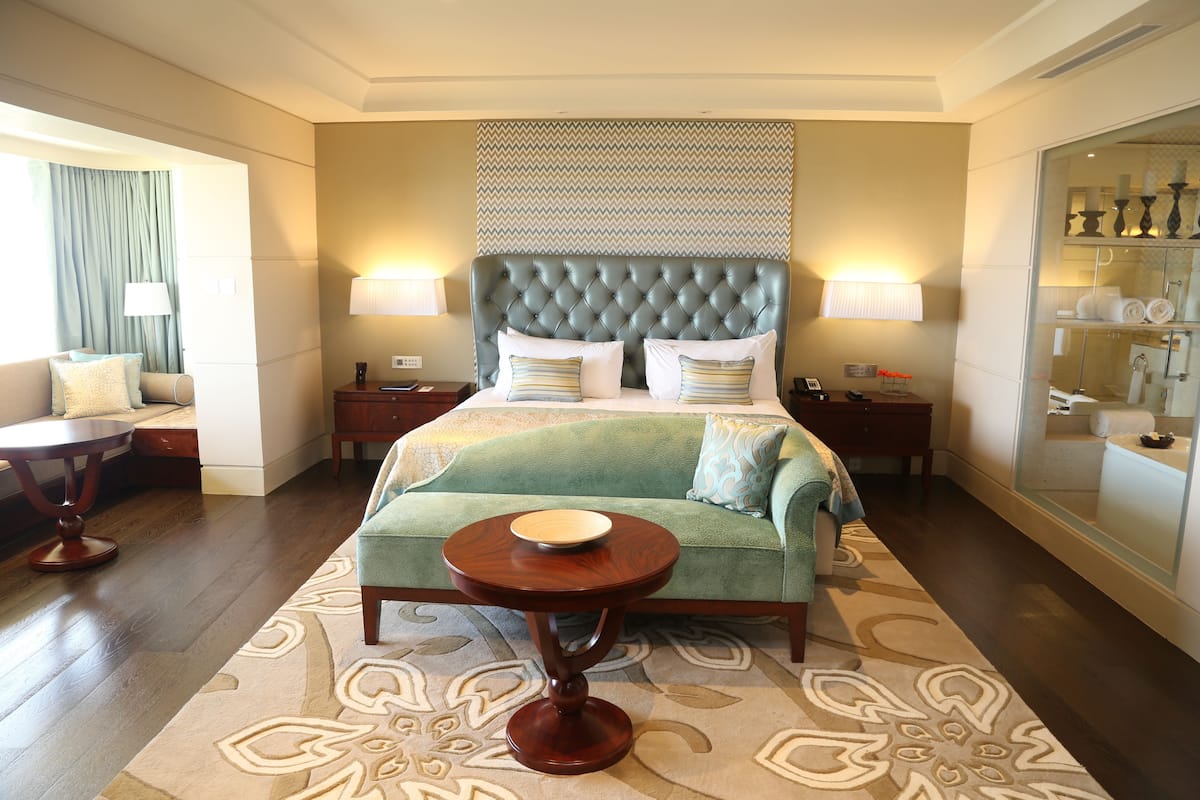Taj Club, Club Room, 1 King Bed, City View | Minibar, in-room safe, desk, blackout curtains