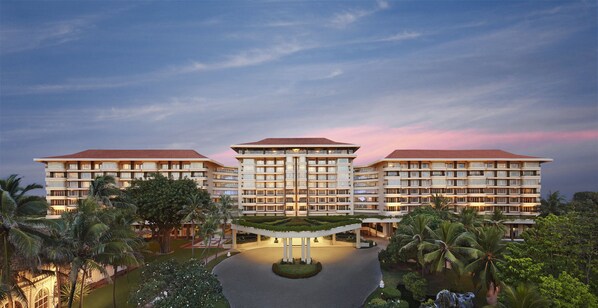 Front of property - evening/night