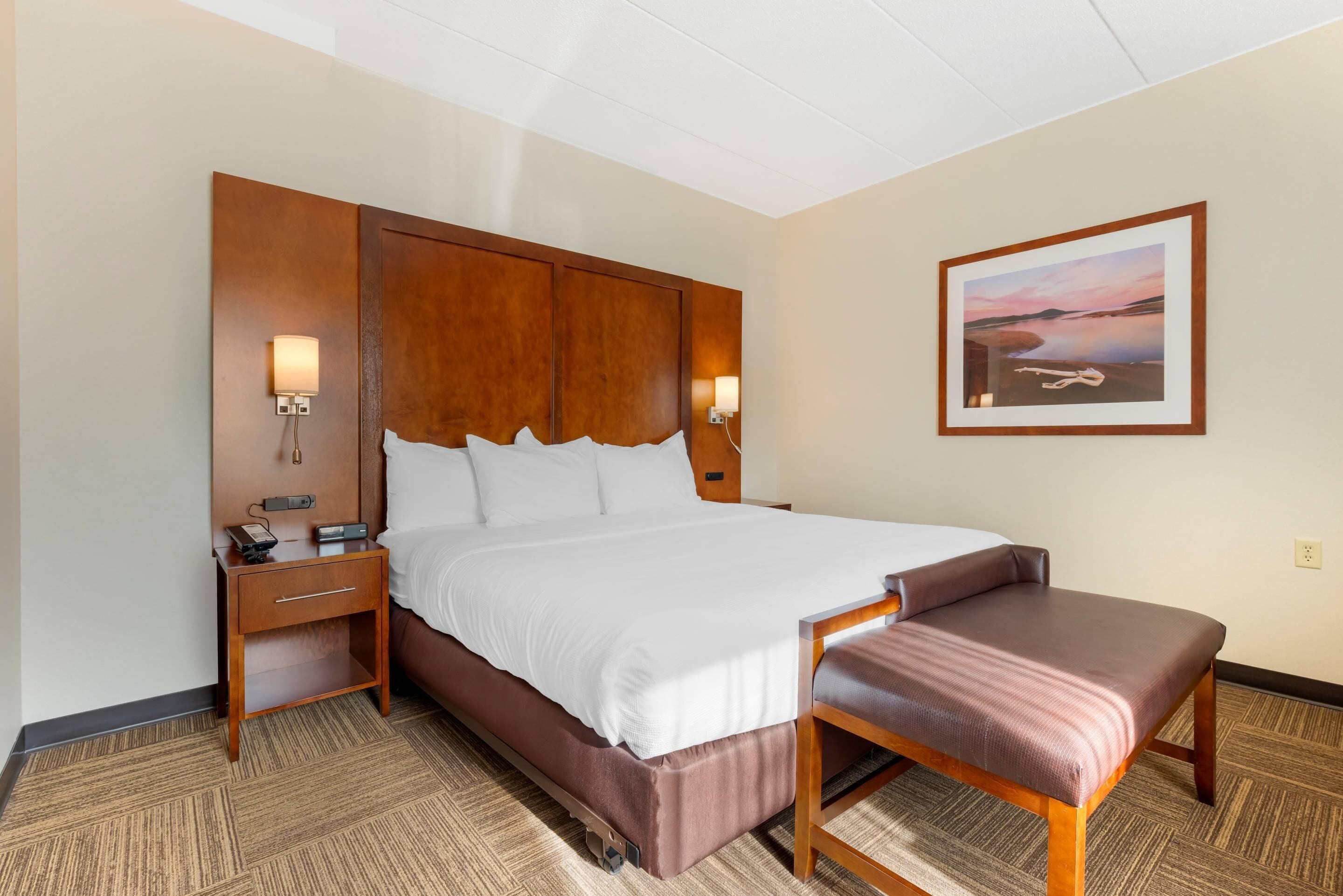 City Suite, Non Smoking, Balcony (Accessible) | Premium bedding, pillowtop beds, in-room safe, desk