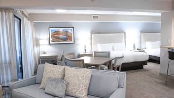 Suite, Multiple Beds | Premium bedding, pillowtop beds, in-room safe, desk