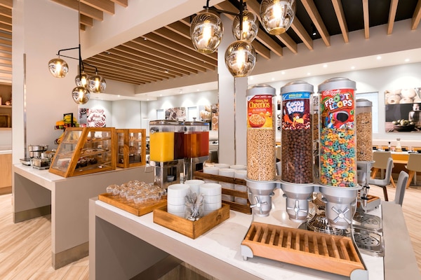 Daily buffet breakfast for a fee