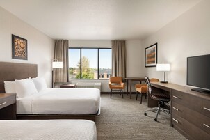 Studio Suite, 2 Queen Beds, Accessible, Non Smoking | Premium bedding, down comforters, pillowtop beds, in-room safe