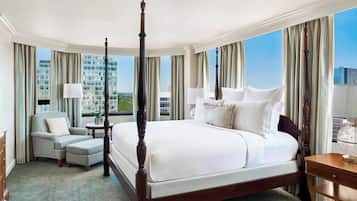 Premium bedding, pillowtop beds, minibar, in-room safe