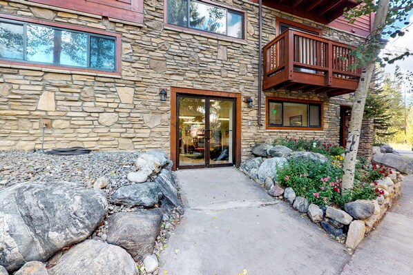 Entrada de la propiedad