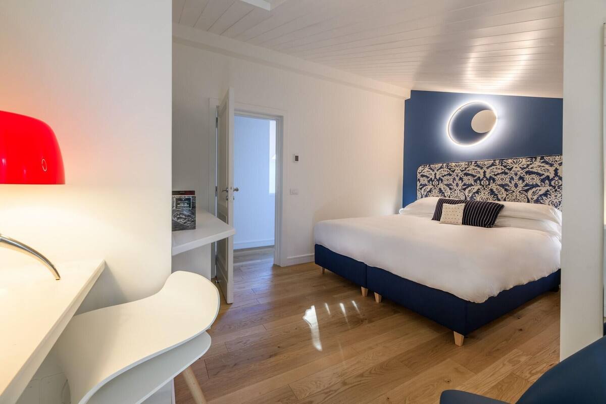 Allergitestet sengetøy, minibar, safe på rommet og skrivebord