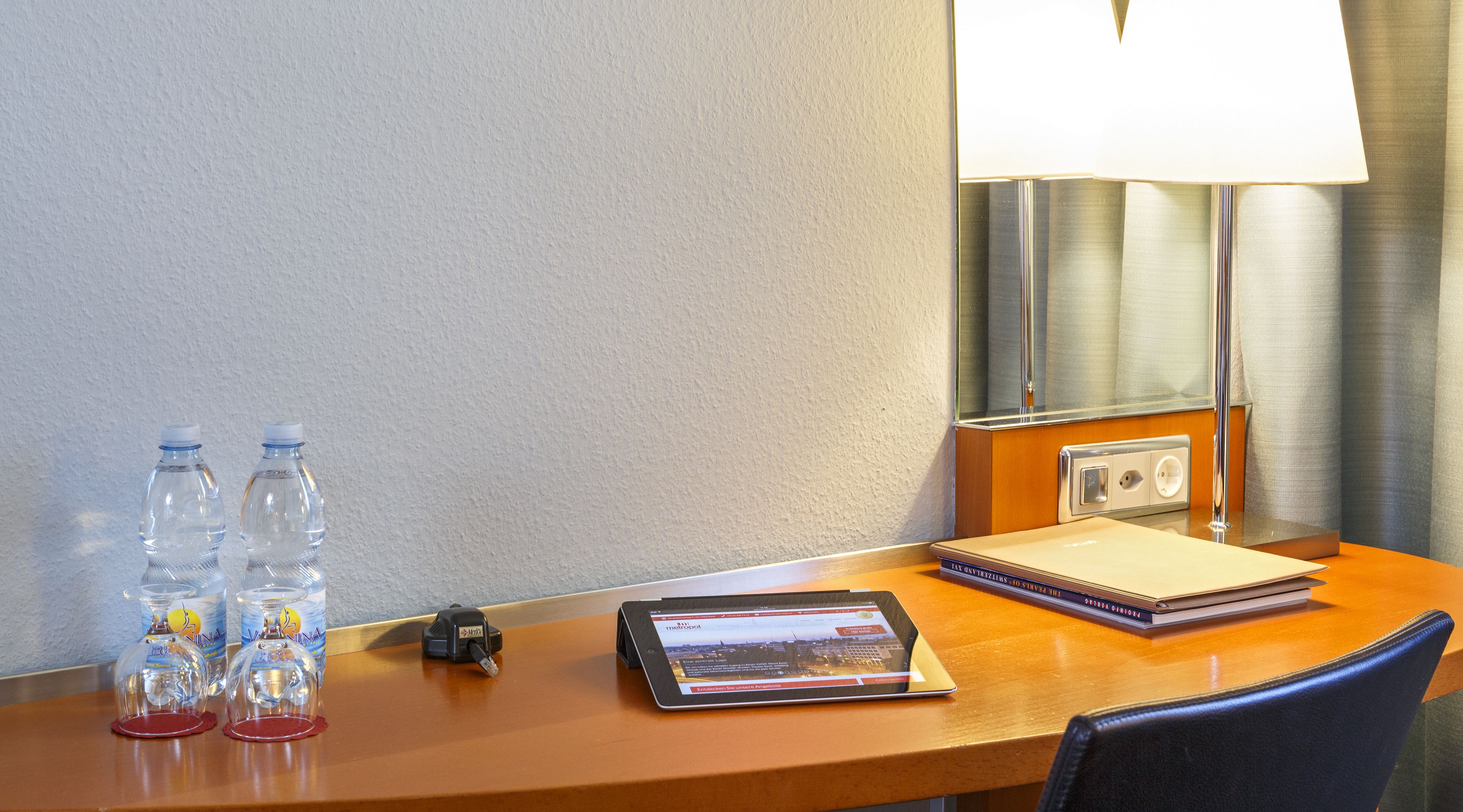 memory-foam beds, in-room safe, desk, laptop workspace