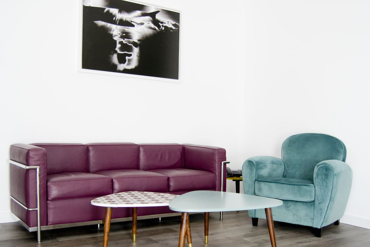 Classic-Suite, 1 Schlafzimmer, Balkon | Wohnbereich