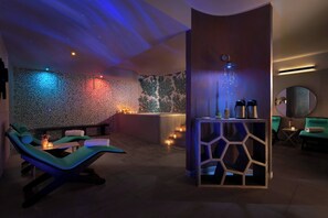 Couples treatment room(s), body treatments, deep-tissue massages
