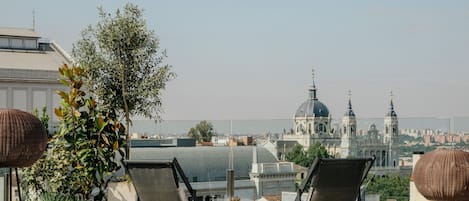 Terrasse sur le toit
