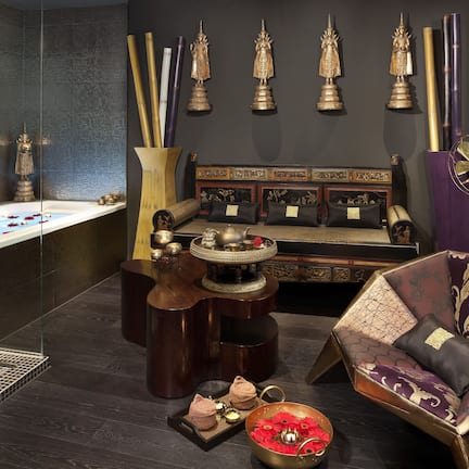 Couples treatment rooms, Turkish bath, body treatments, Thai massages