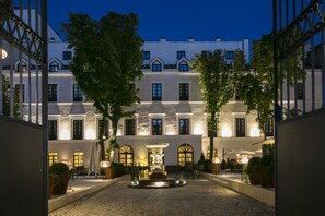 Front of property - evening/night