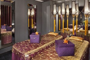 Couples treatment rooms, Turkish bath, body treatments, Thai massages