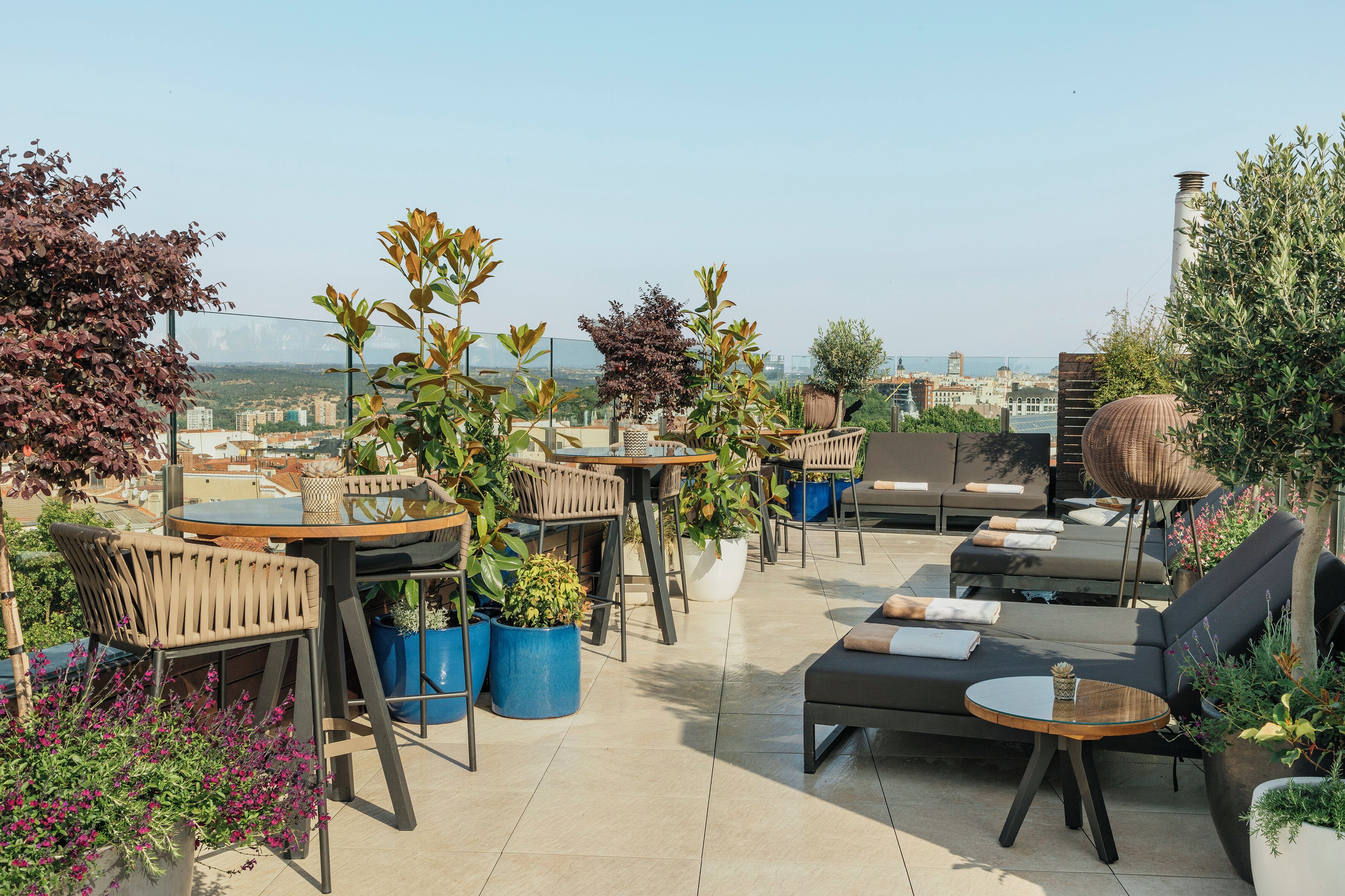 Terraza en la azotea