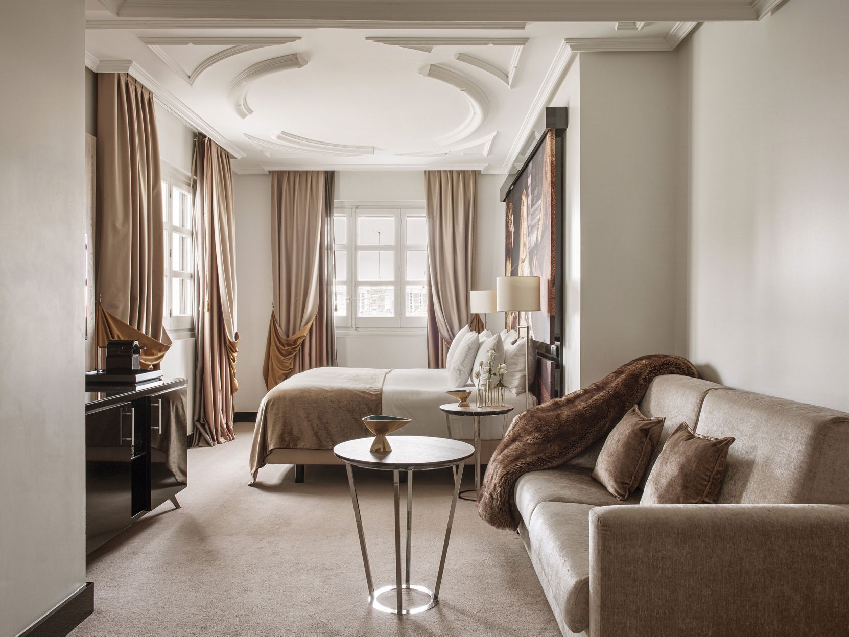 Premium bedding, minibar, in-room safe, desk