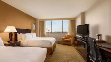 Premium bedding, pillowtop beds, in-room safe, desk