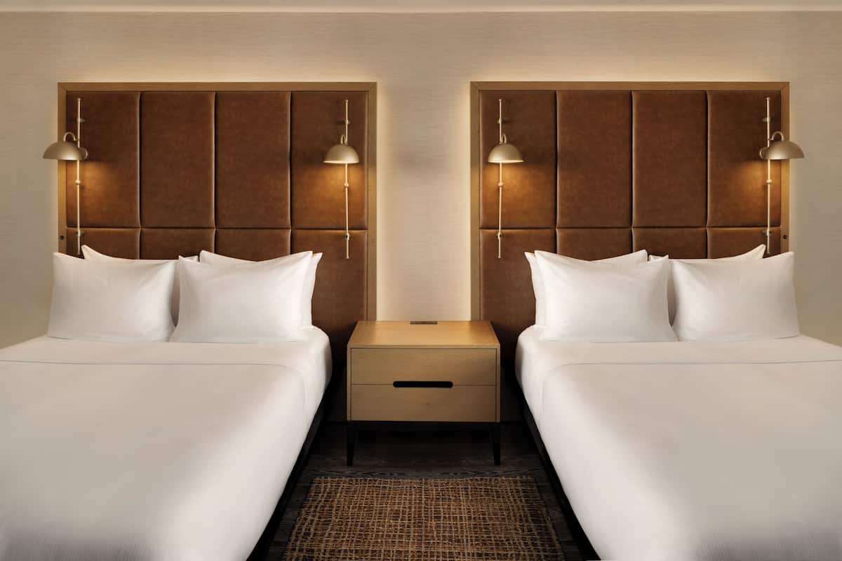 Standard Room, 2 Double Beds | Premium bedding, pillowtop beds, in-room safe, desk