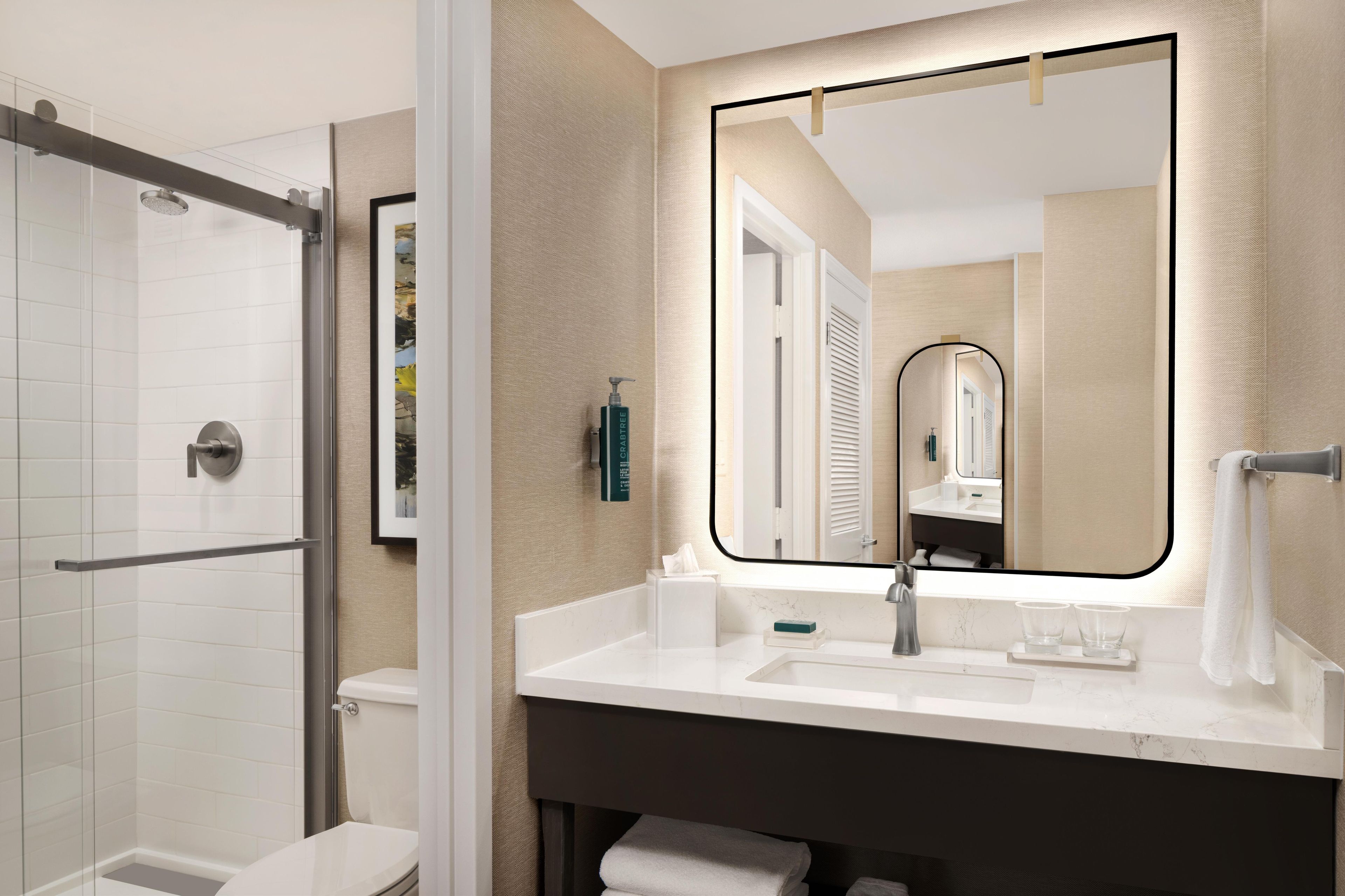 Bathroom shower