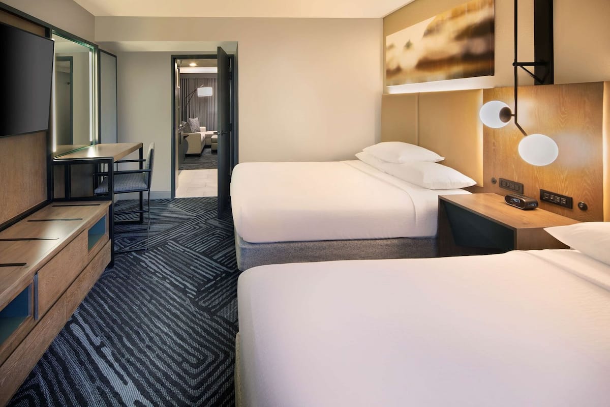 1 habitación y ropa de cama de alta calidad