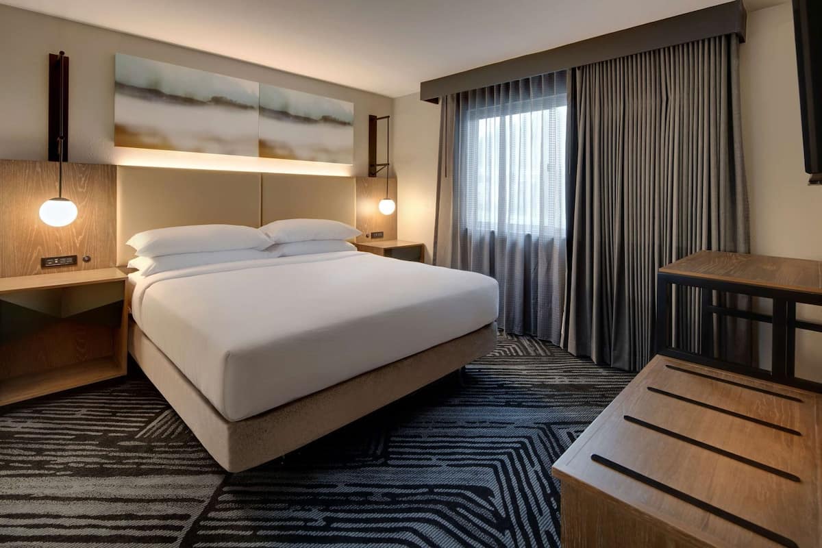 1 habitación y ropa de cama de alta calidad