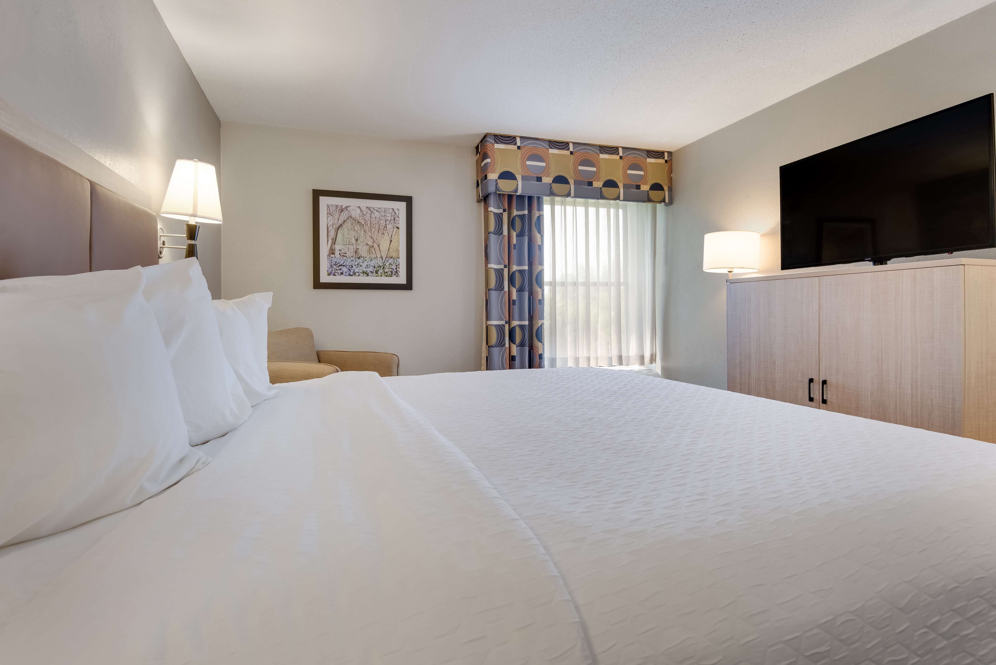 suite, 1 king bed, non smoking, refrigerator & microwave (separate living room;with sofabed) | desk, laptop workspace, iron/ironing board, rollaway beds